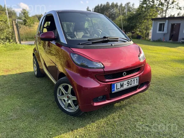 Smart Steidzami. Turbo versija, mašīna brauc ļoti labi. 