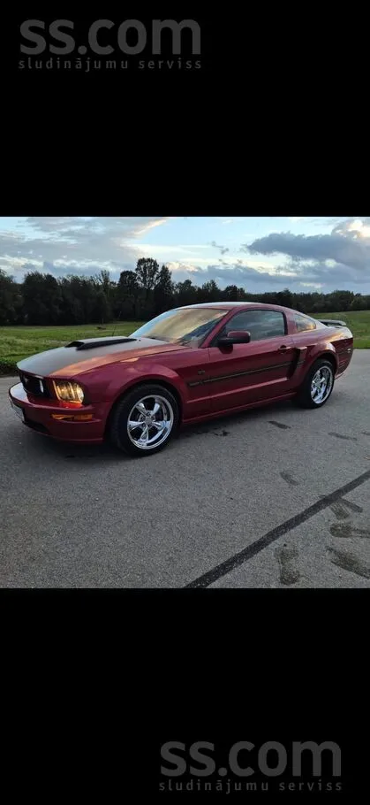 Ford Tirgojas Ford mustang 4.6 GT manuals 2009. Gada. 