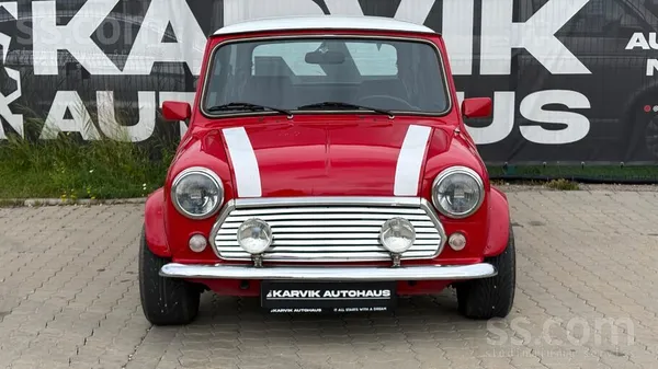 Rover Mini MK labā tehniskā un vizuālā stāvoklī. 

- 46Kw/63Zs;
- Ir veik