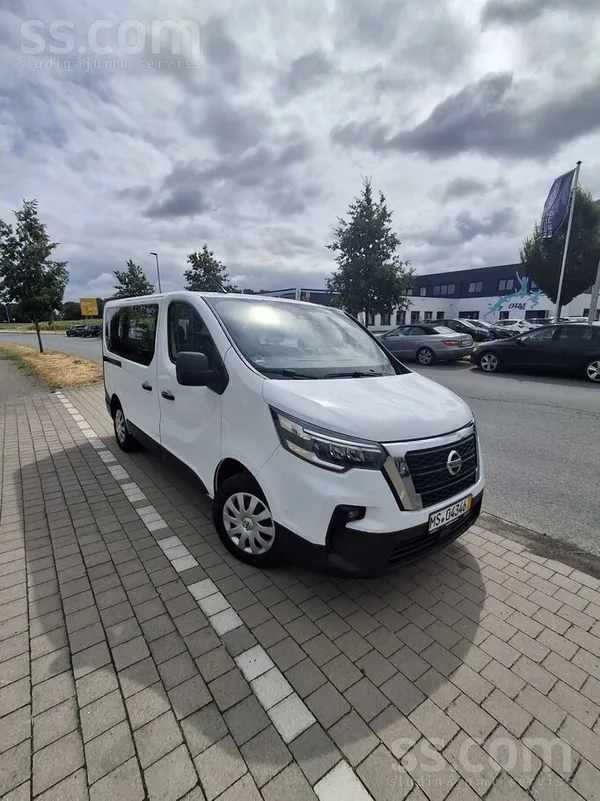 Nissan Primastar 2024, 2.0D dīzelis, Manuāls, Furgons, Balts — Latvijā