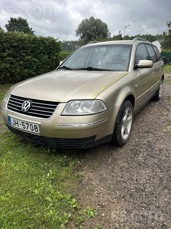 Volkswagen Vw Passat b5+ 2.5Tdi, 4x4, motors, kārba OK, jāmai