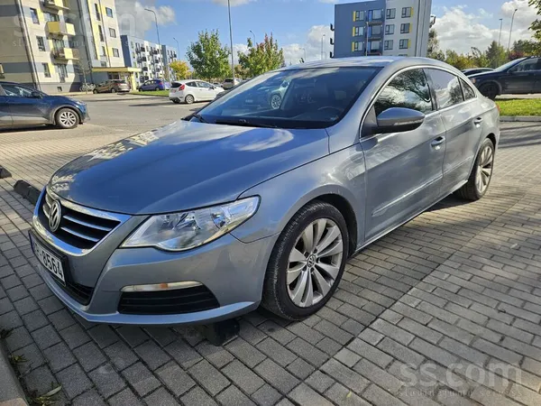 Volkswagen Passat CC 2009, 2.0D dīzelis, Automāts, Hečbeks, Zils — Latvijā