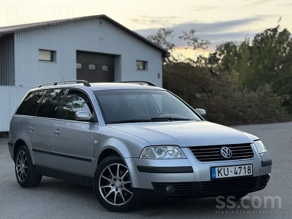 Volkswagen Passat (B5) 2002, 1.9D dīzelis, Automāts, Universāls, Sudrabs — Latvijā