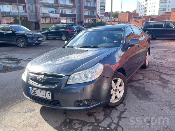 Chevrolet Epica 2006, 2.0 benzīns, Manuāls, Sedans, Sudrabs — Latvijā